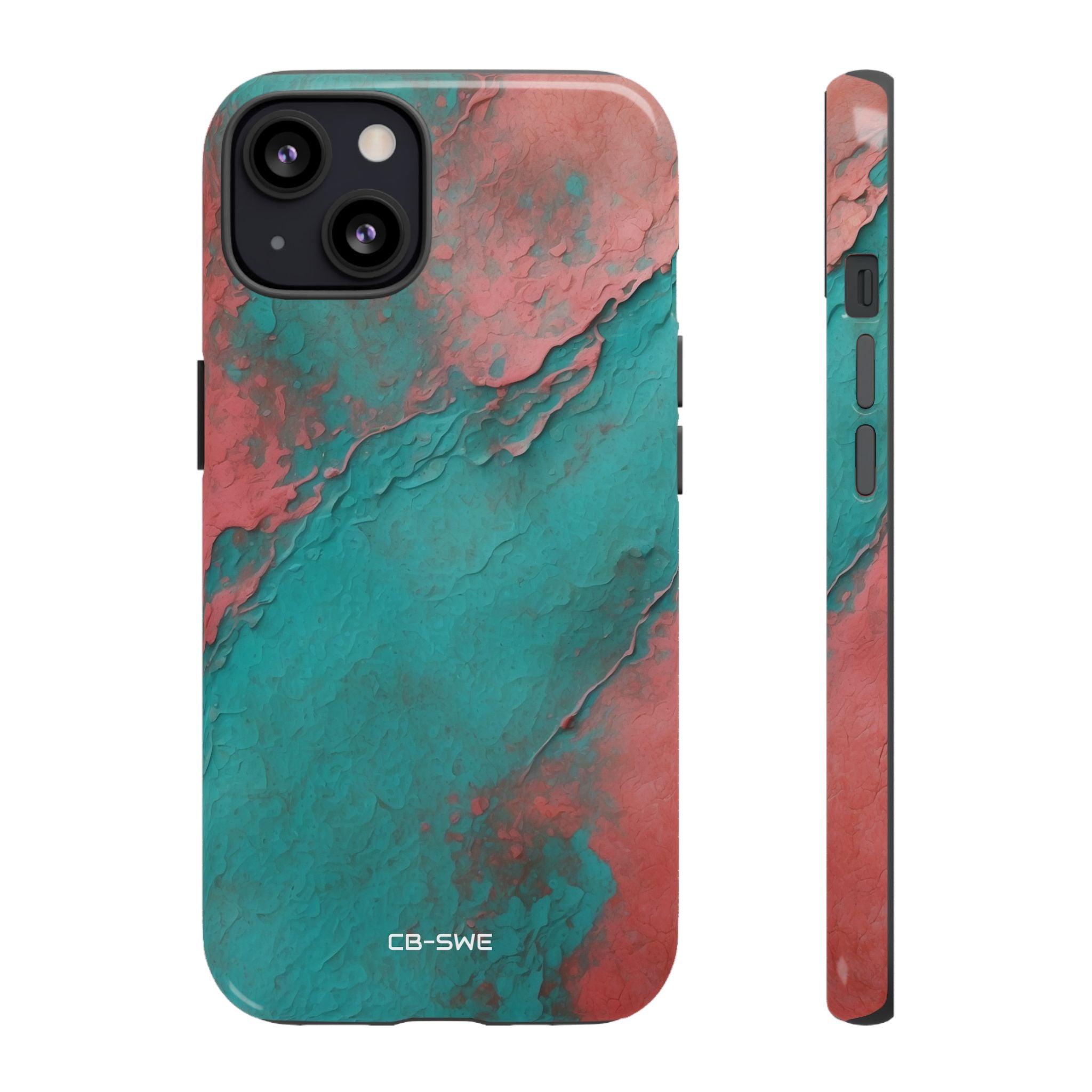 Turbulent Coral Flow - iPhone Case