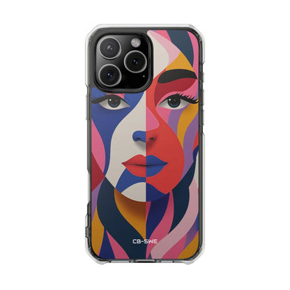 Color Swirls Embrace iPhone Case - Impact