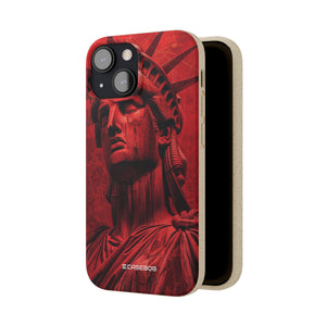 Red Liberty Revolution | Biodegradable Phone Case