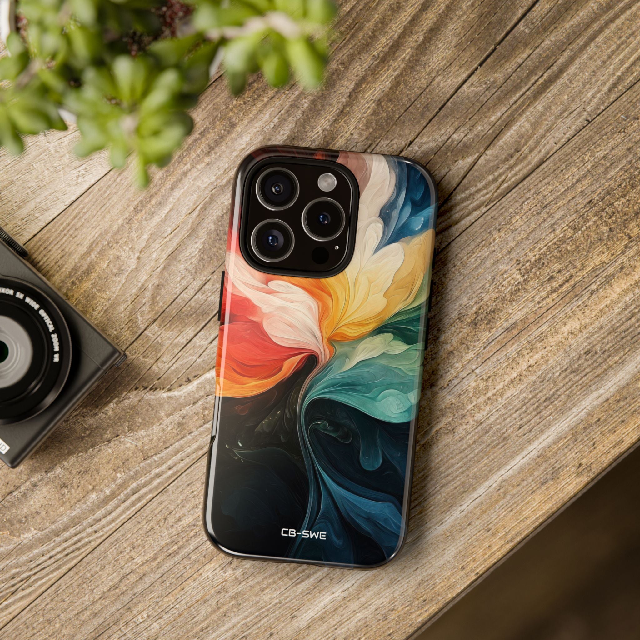 Vibrant Flower Burst - iPhone Case