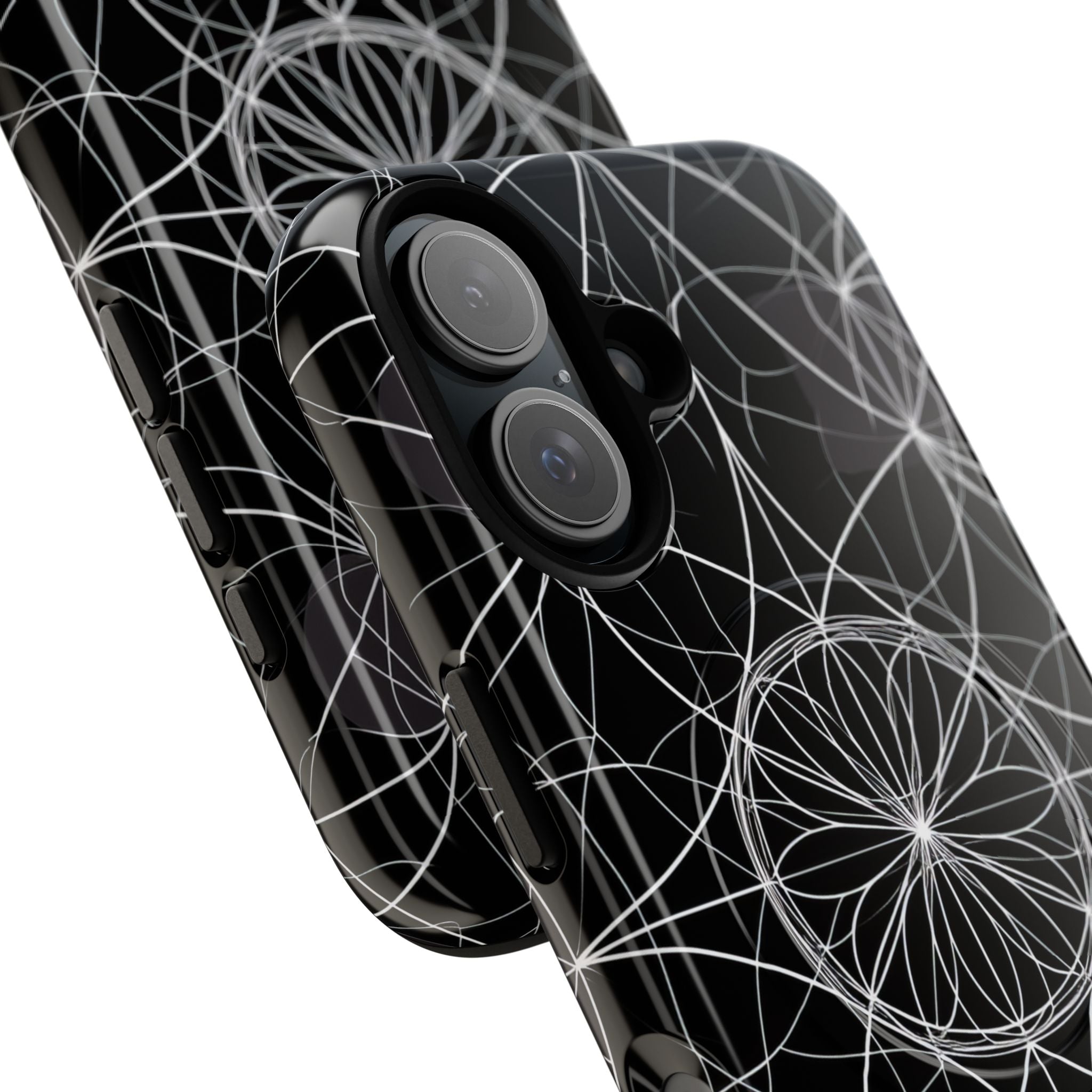 Symmetric Line Bloom iPhone 16 - Tough+