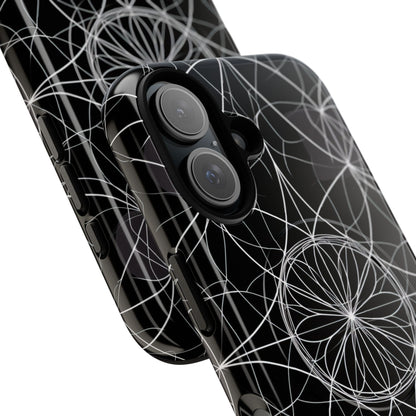 Symmetric Line Bloom iPhone 16 - Tough+