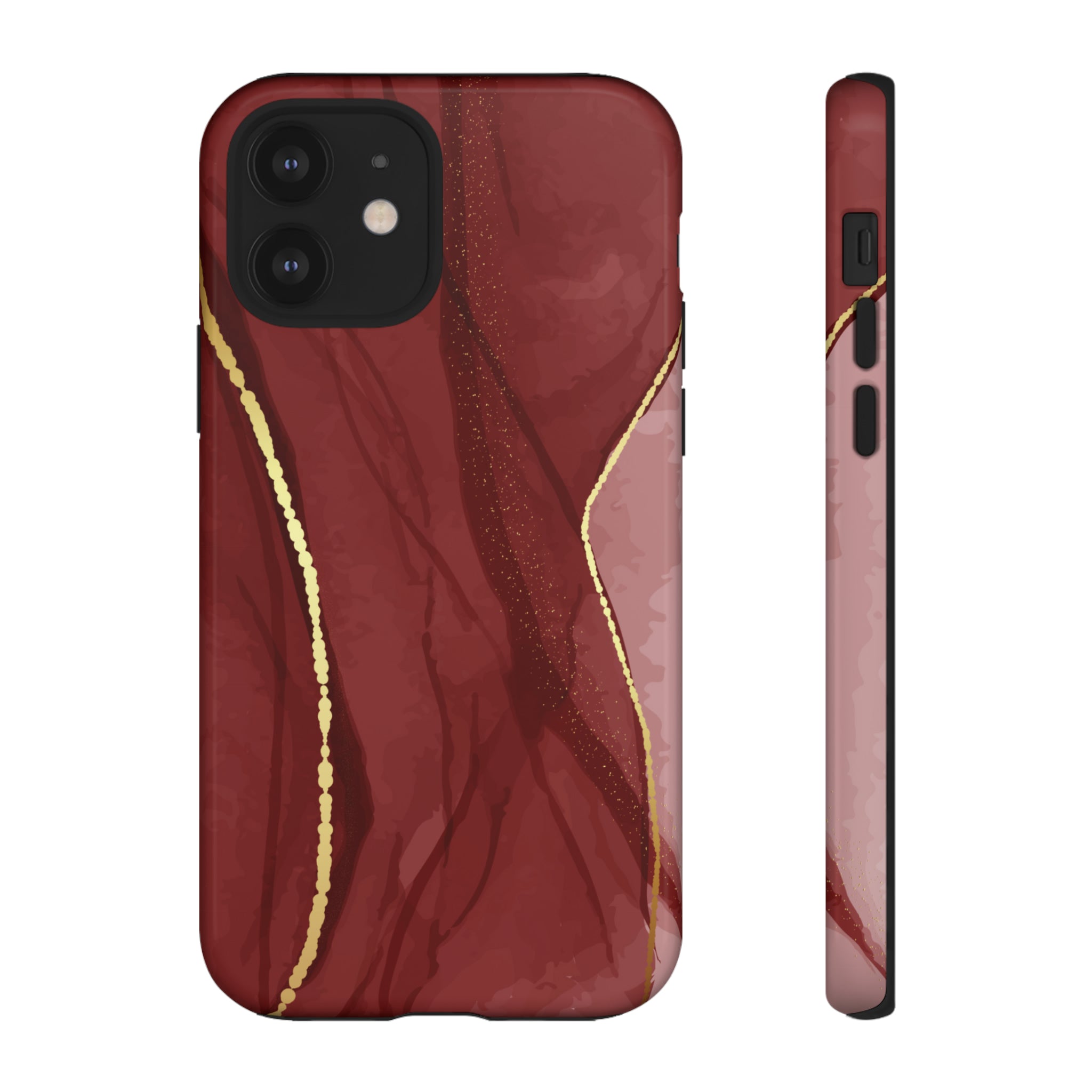 Dark Red - Protective Phone Case