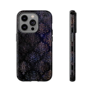 Grunlight Gothic Flower iPhone Case (Protective) iPhone 14 Pro Glossy Phone Case