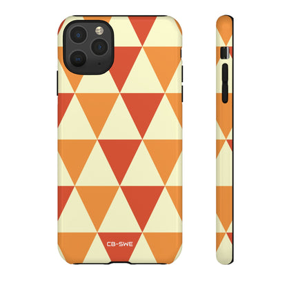 Autumn Triangles Dance - iPhone Case