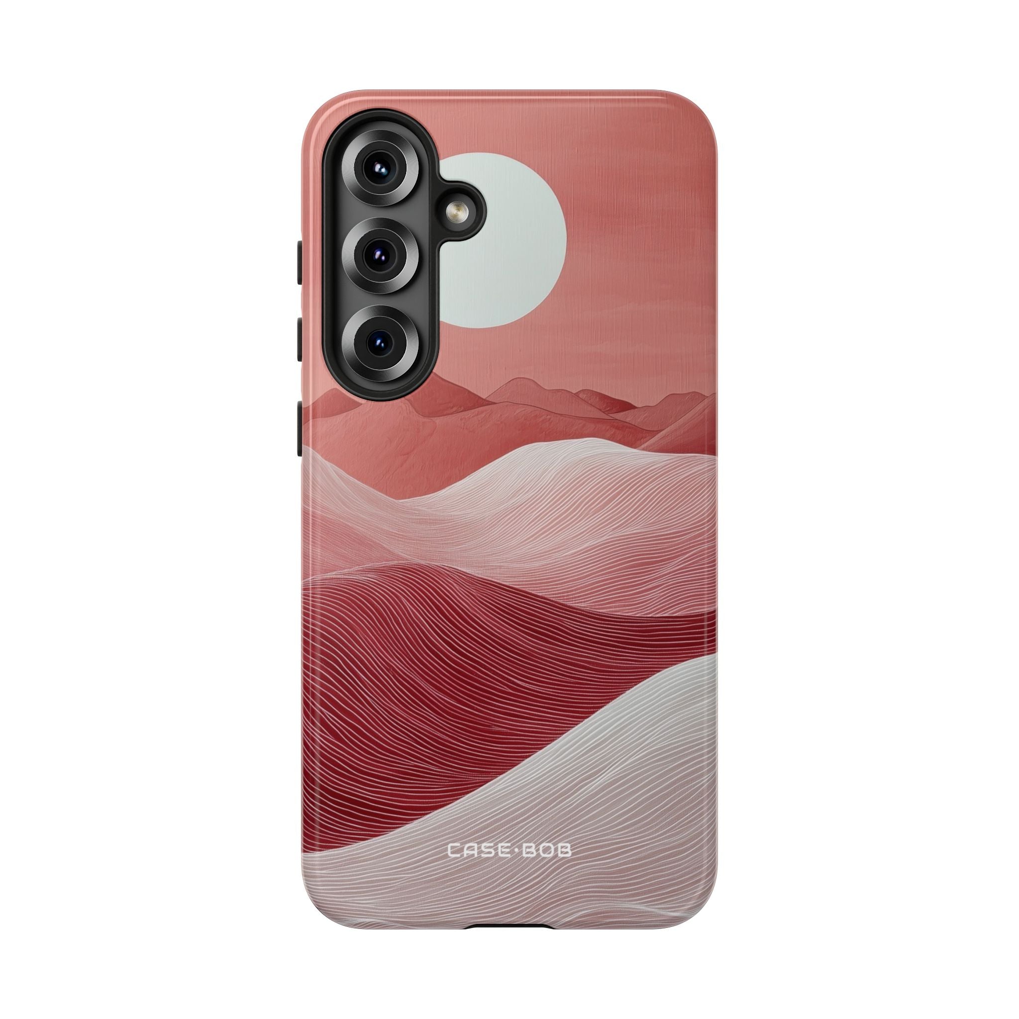 White Orb Dunes Samsung S25 Plus Case - Tough
