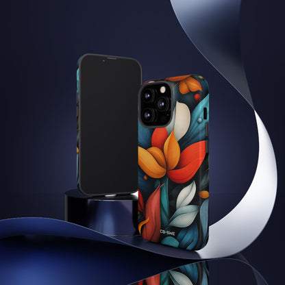Vibrant Floral Harmony - iPhone Case