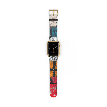 White Orb Graffiti - Watch Band