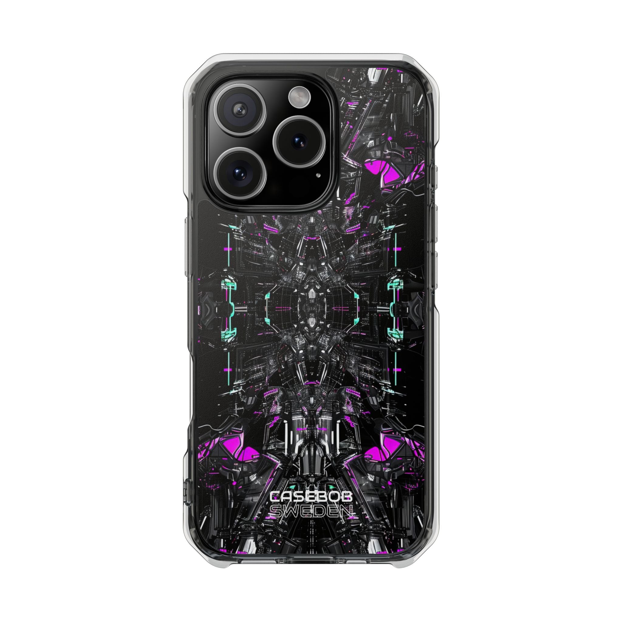 Cybernetic Neon Nexus iPhone 16 - Impact Clear+