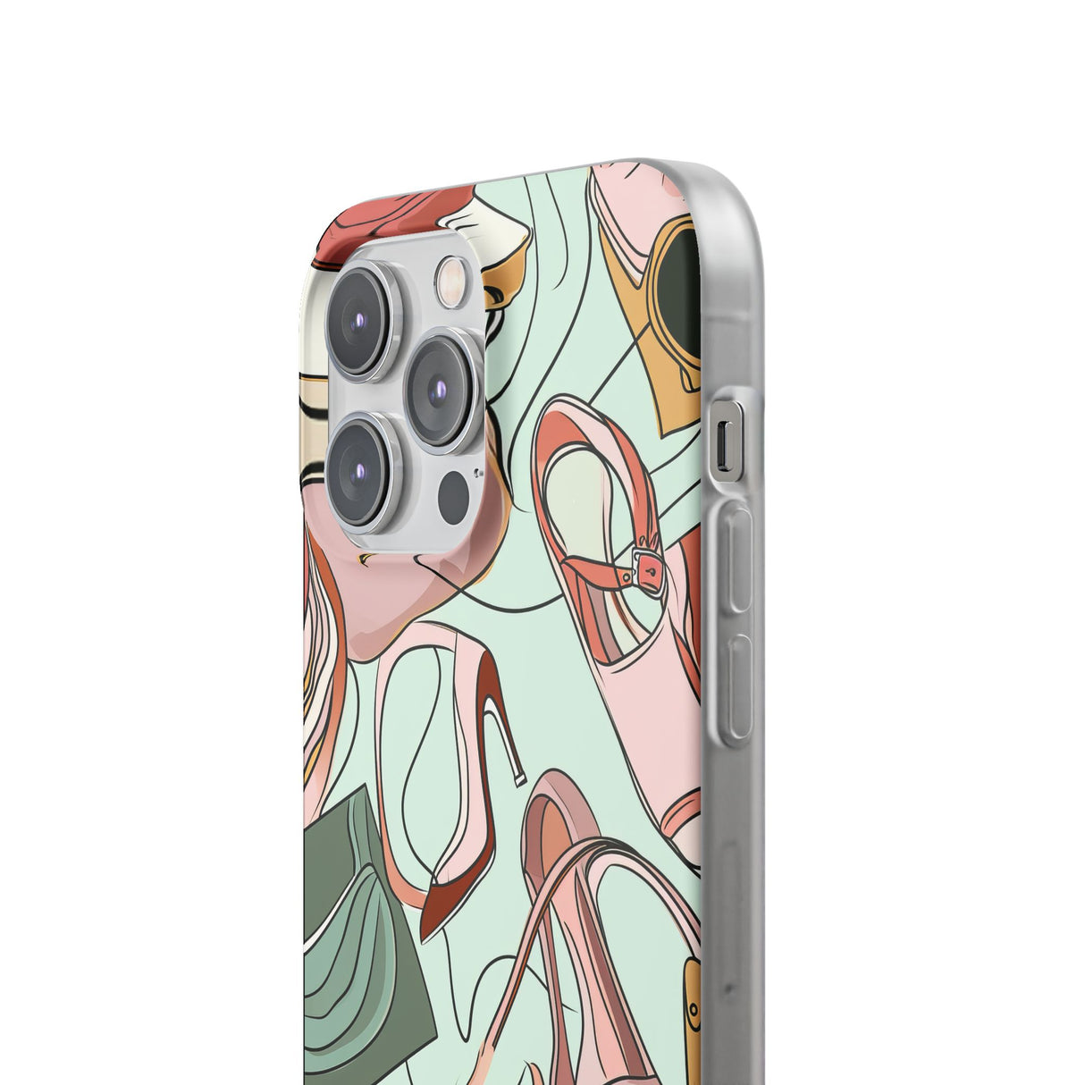 Pastel Elegance | Flexible Phone Case for iPhone