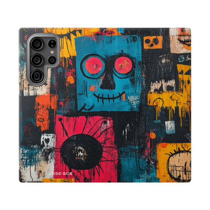 Turquoise Grin - Samsung S23 Ultra Case - Wallet