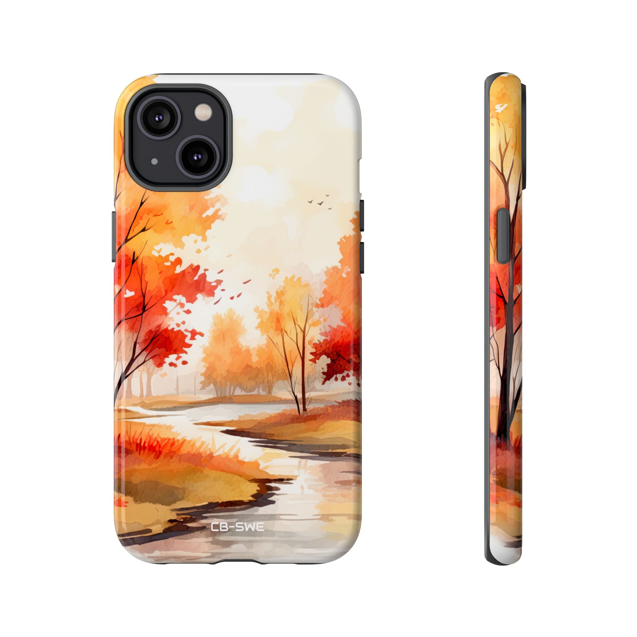 Autumn Leaves Dance - iPhone Case