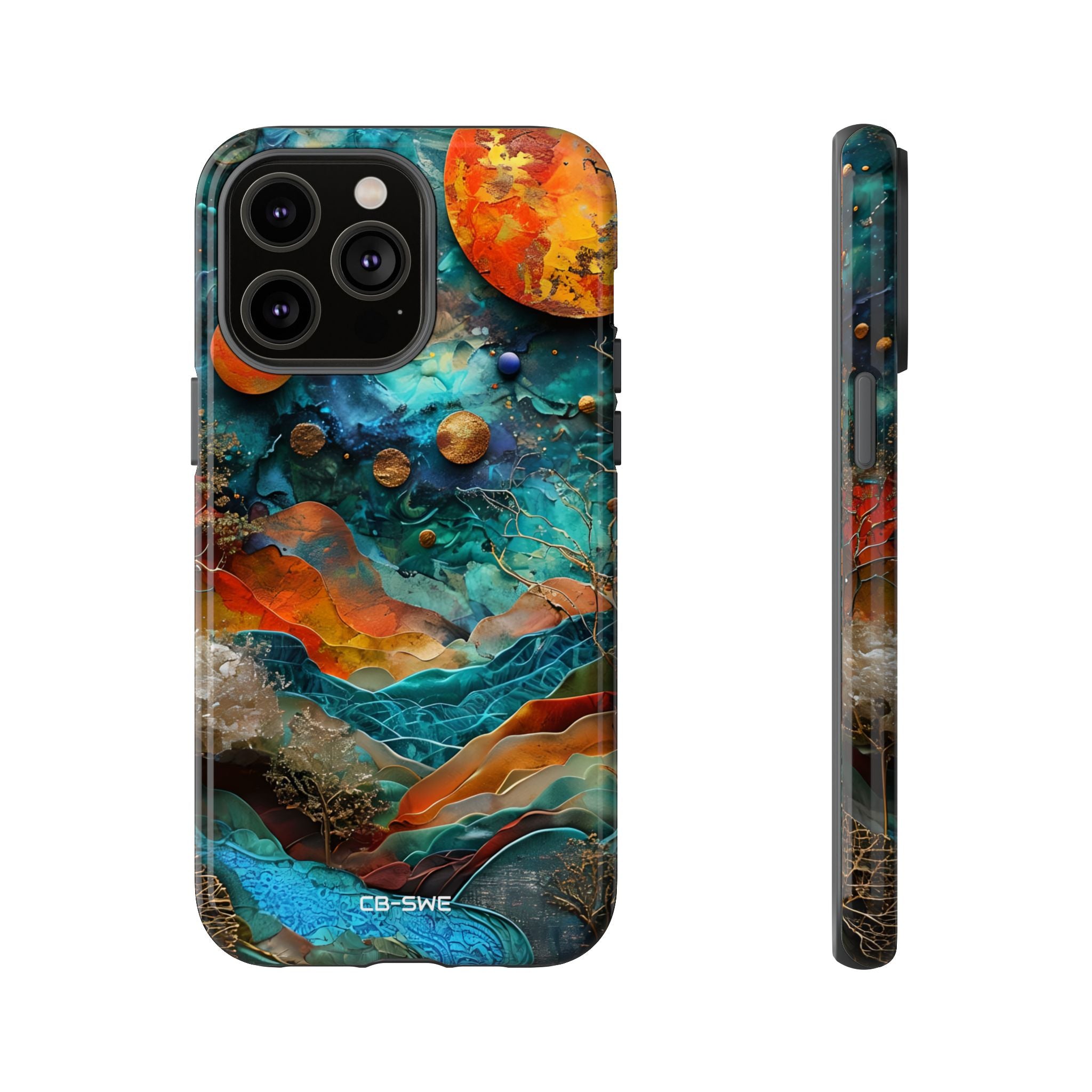 Celestial Wonders Unfold - iPhone Case