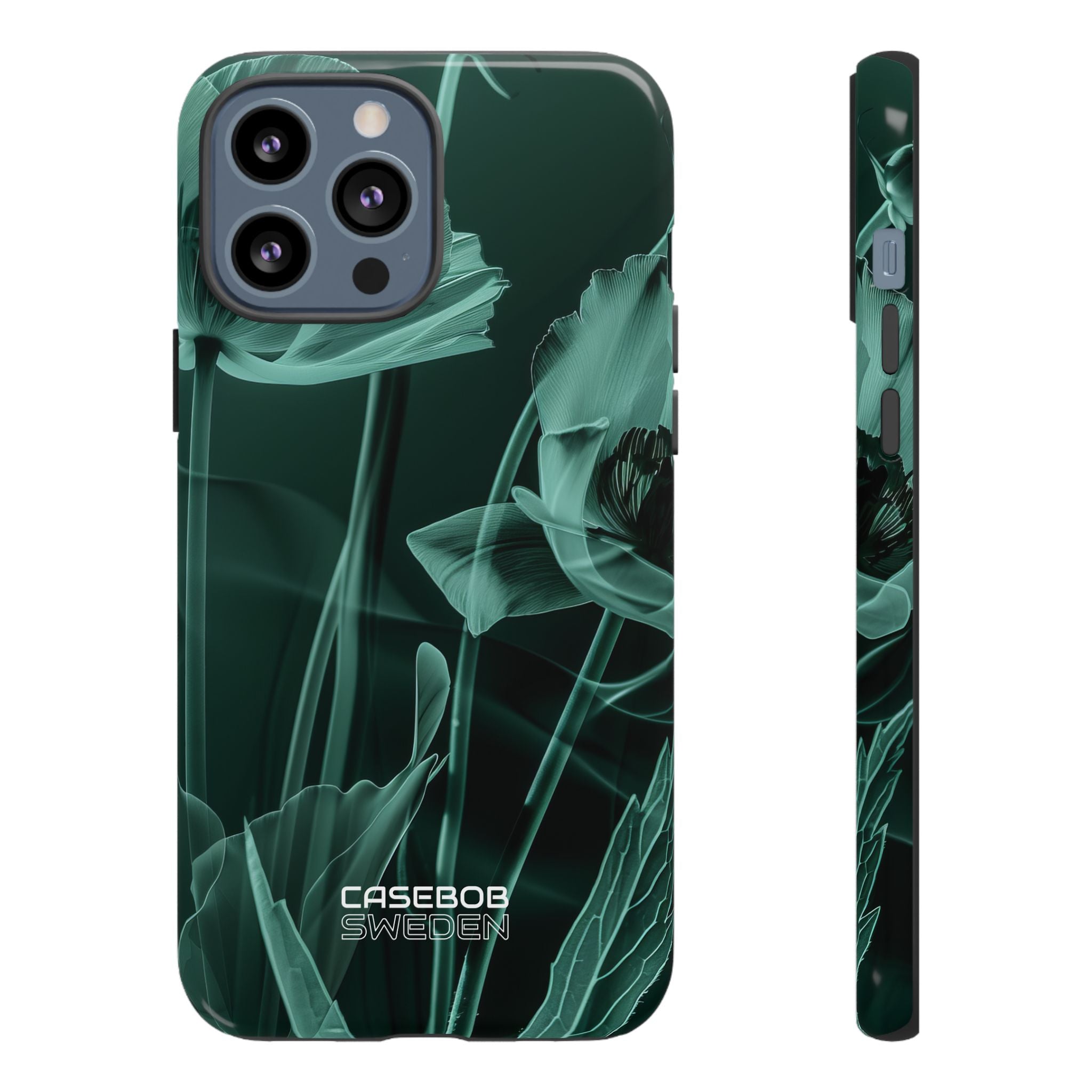 Teal Bloom Radiance iPhone 13 - Tough
