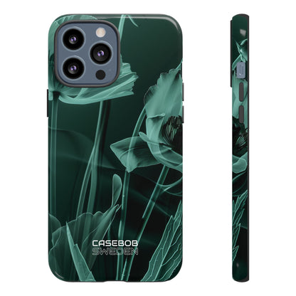 Teal Bloom Radiance iPhone 13 - Tough