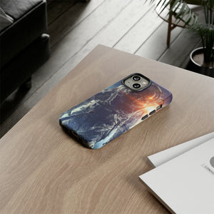 Astronaut in space - Protective Phone Case