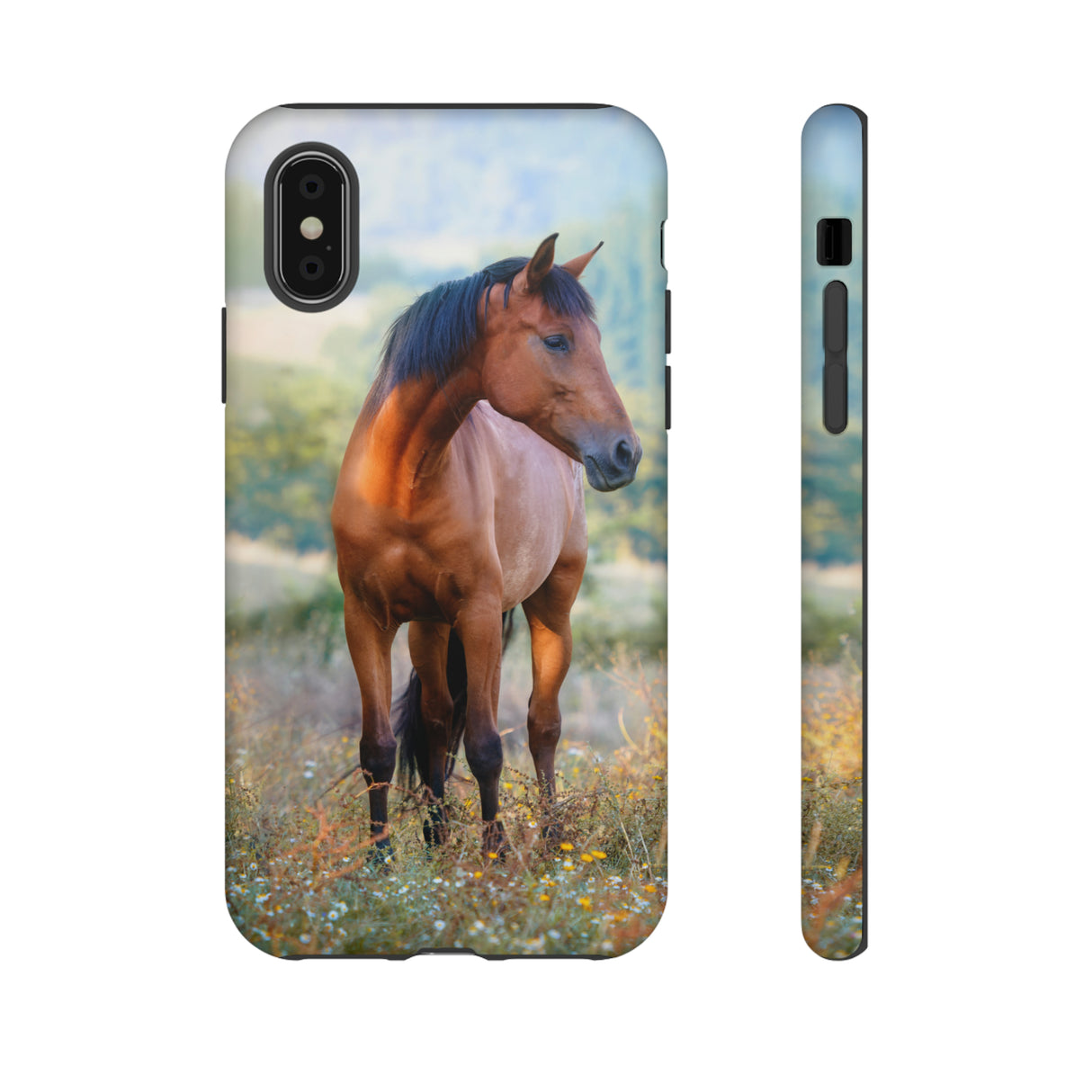 Chestnut Thoroughbred - Protective Phone Case