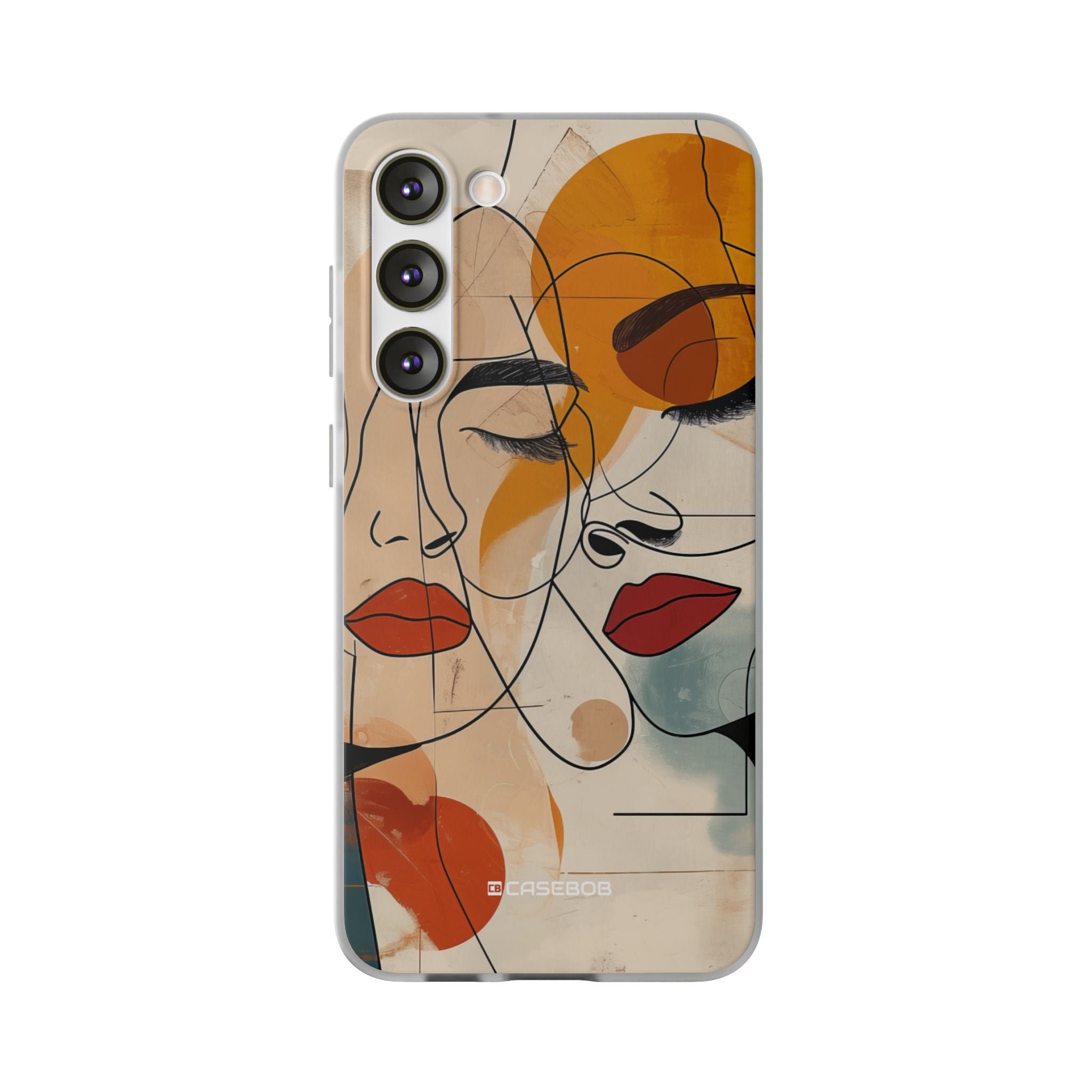 Serene Overlap | Flexible Phone Case for Samsung Galaxy