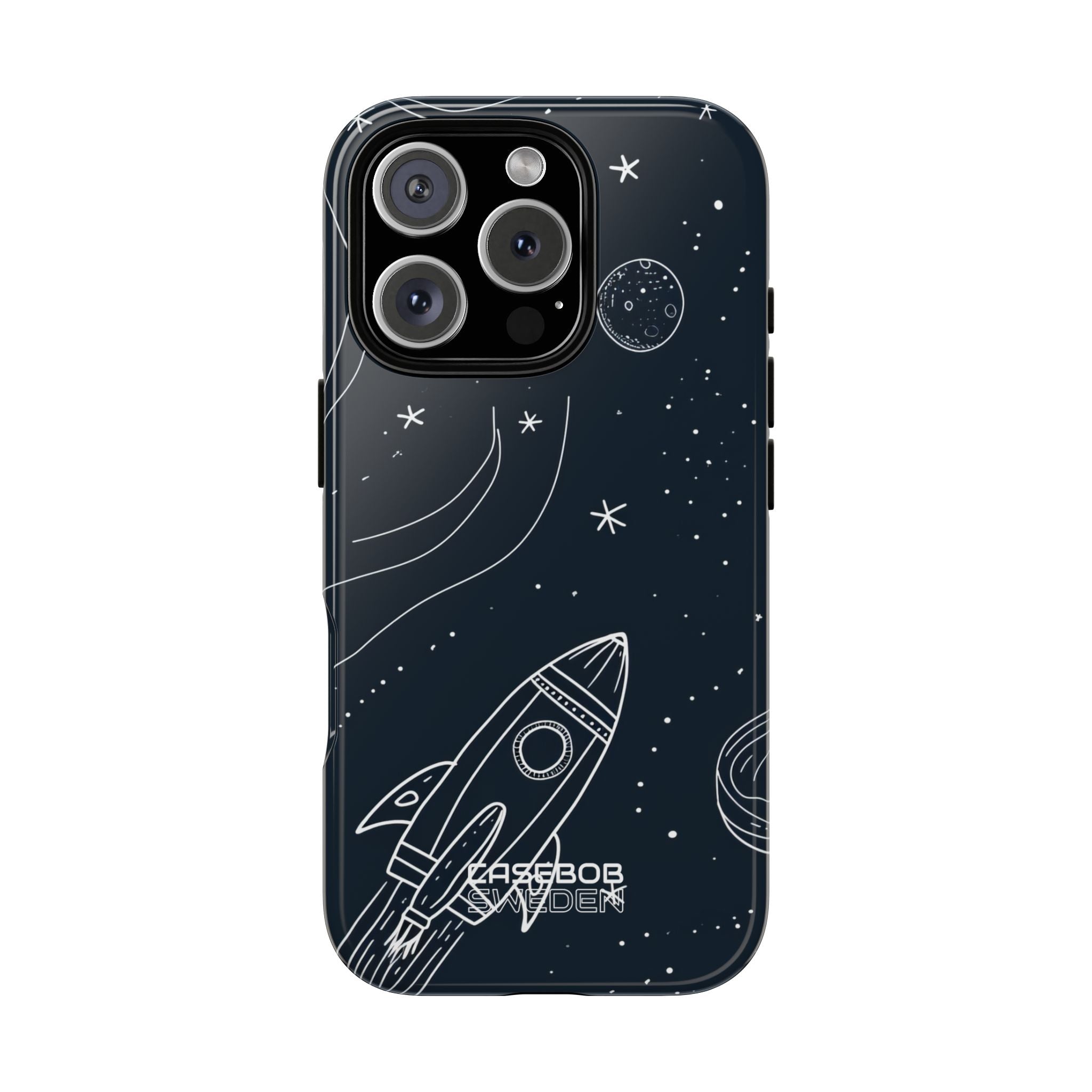 Cosmic Rocket Drift iPhone 16 - Tough