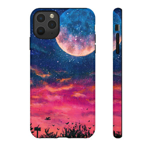 Oil painting - Big Planet - Protective Phone Case