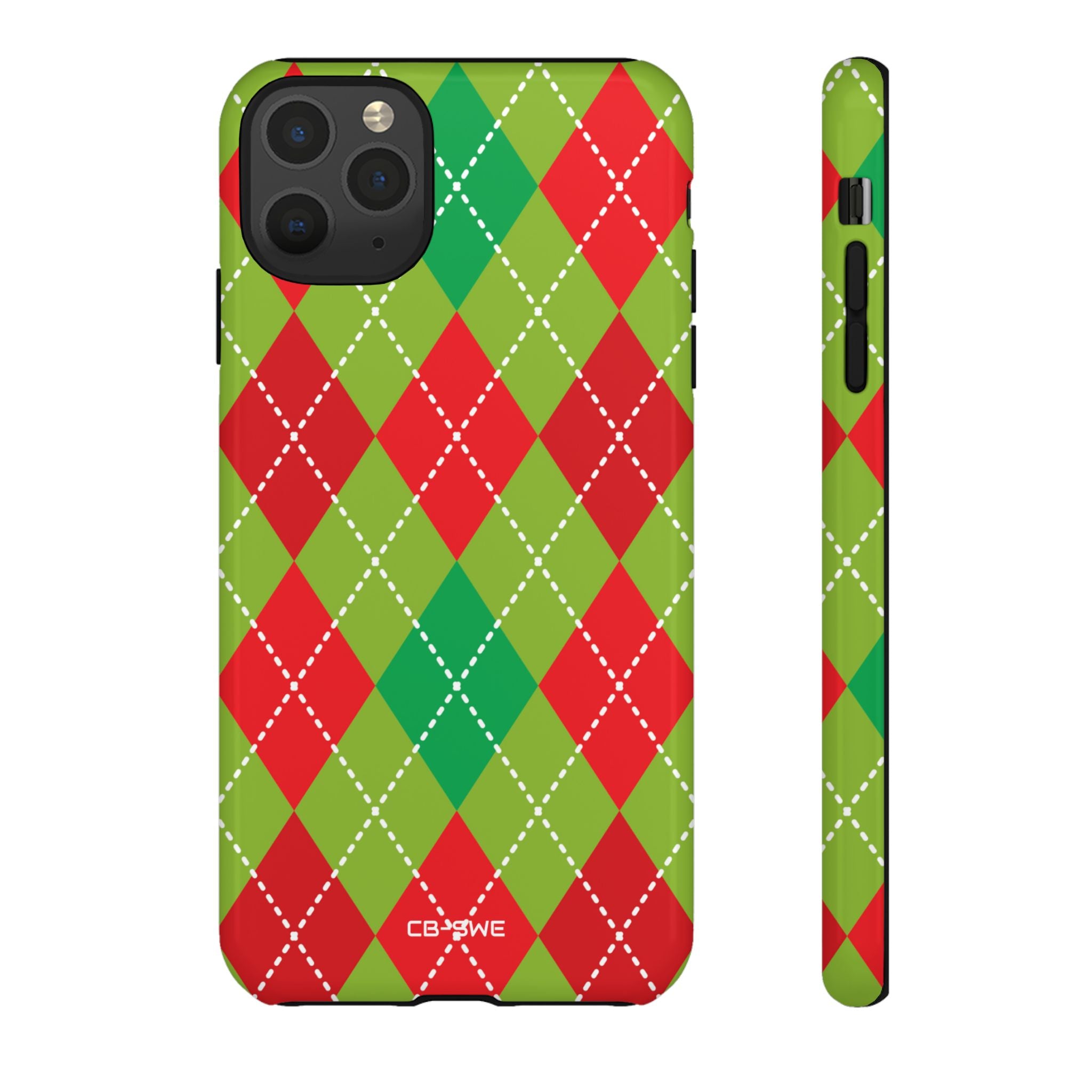 Diamond Shapes Dance - iPhone Case