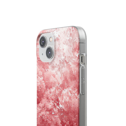 Pantone Rose | Handyhülle für iPhone (Flexible Hülle)