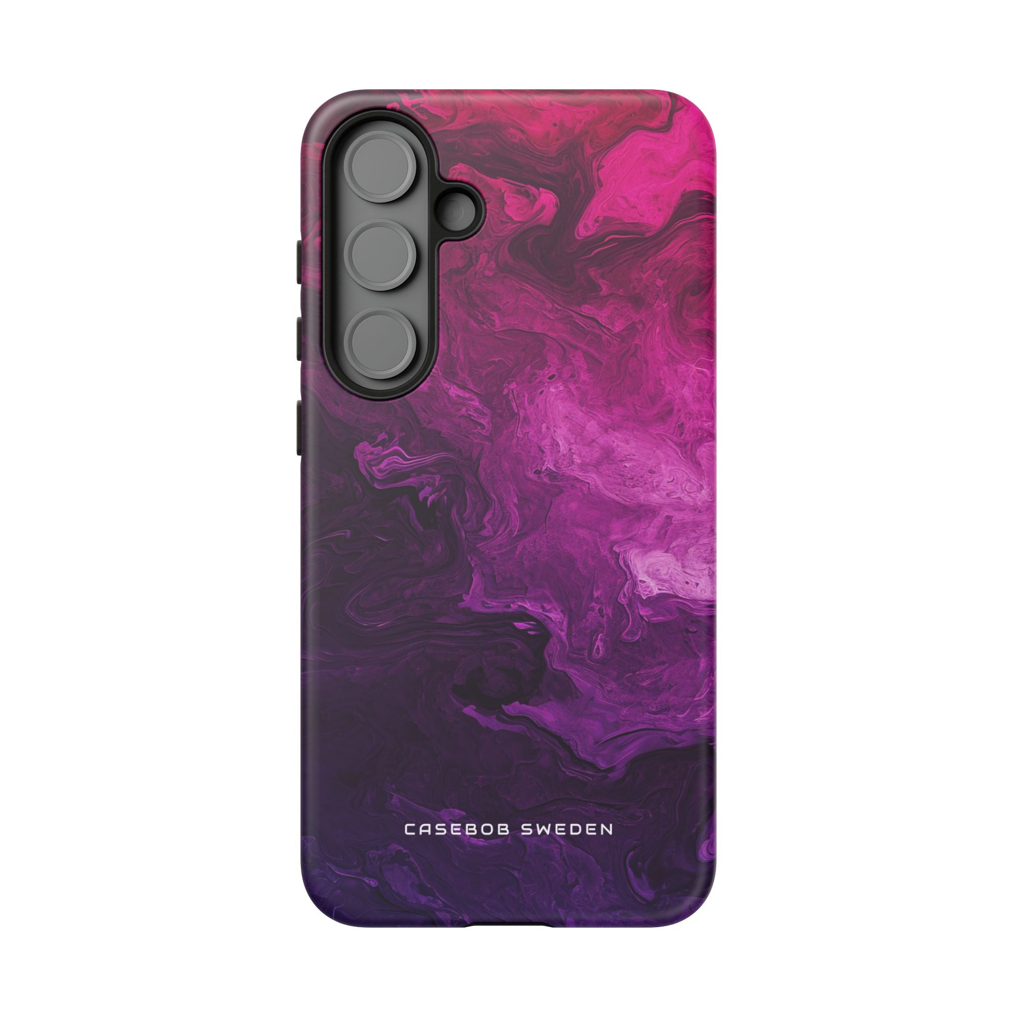 Swirling Pink to Purple Gradient Horizons Samsung S25 - Tough Phone Case