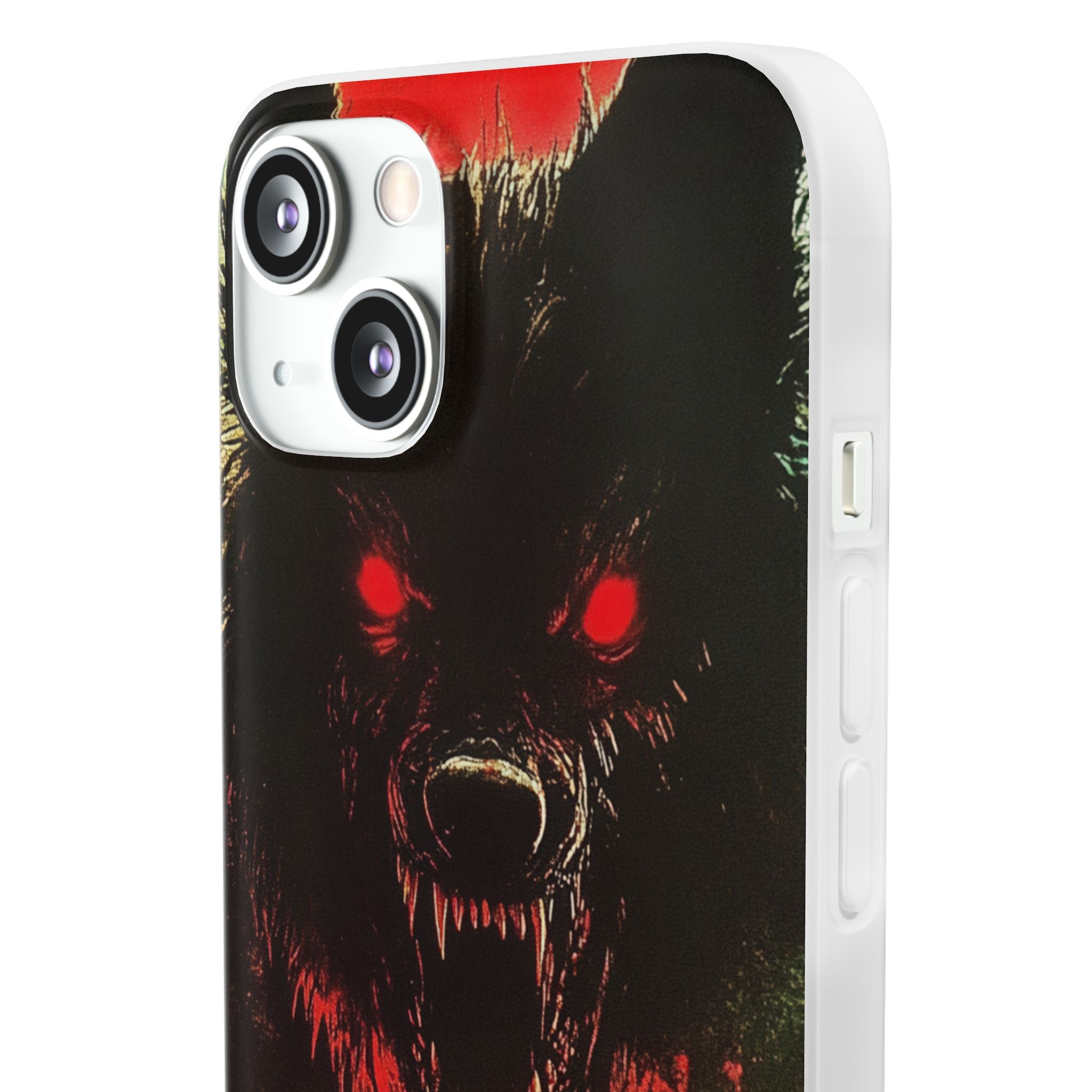 Bloodmoon Wolf's Lament iPhone 13 - Flexi Phone Case