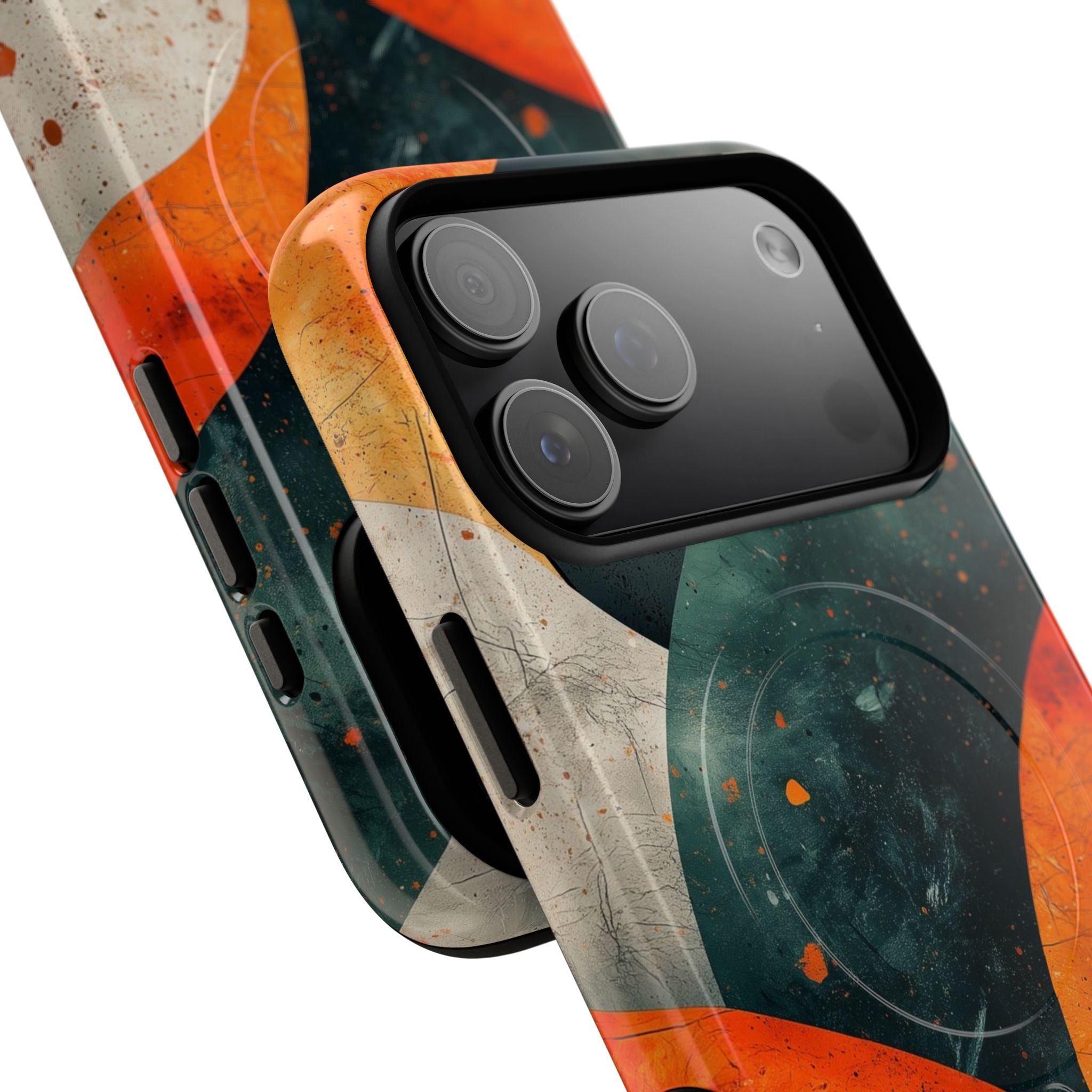 Crimson Wave iPhone 17 Pro Max Case - Tough+