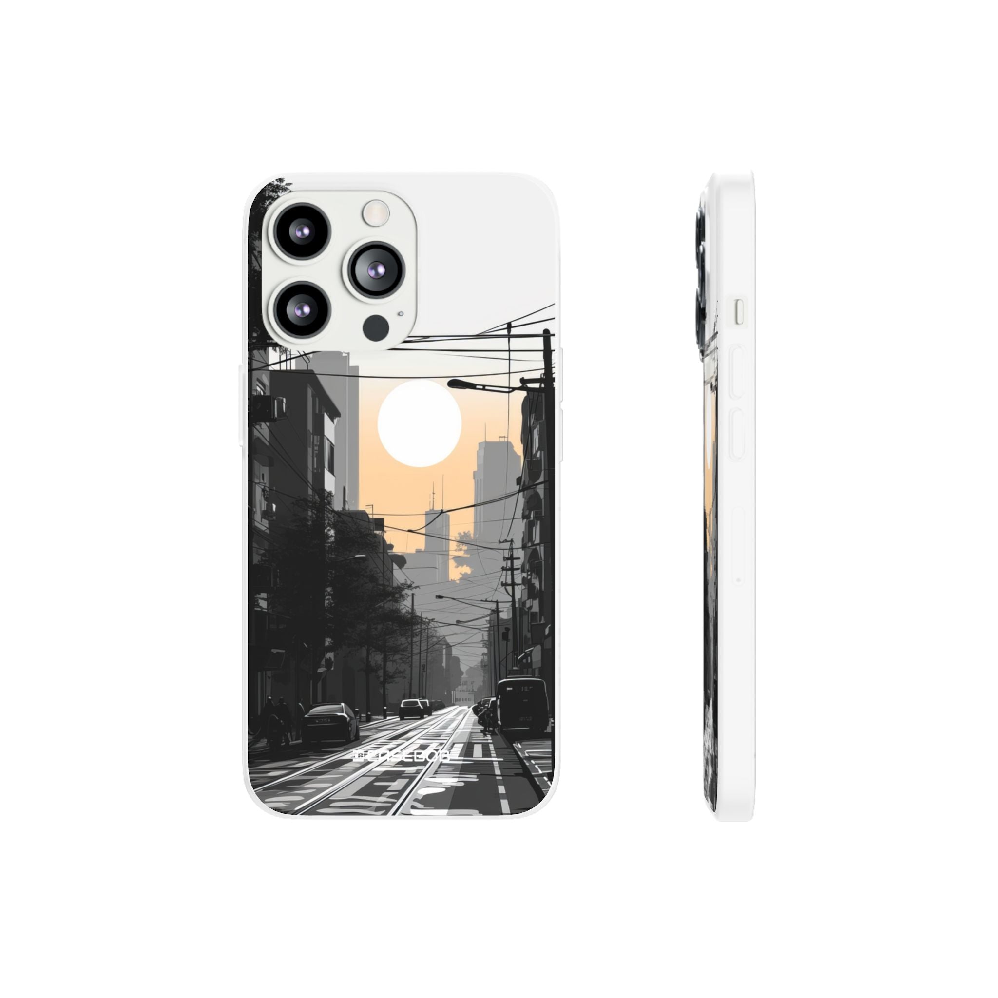 Urban Serenity Glow | Flexible Phone Case for iPhone