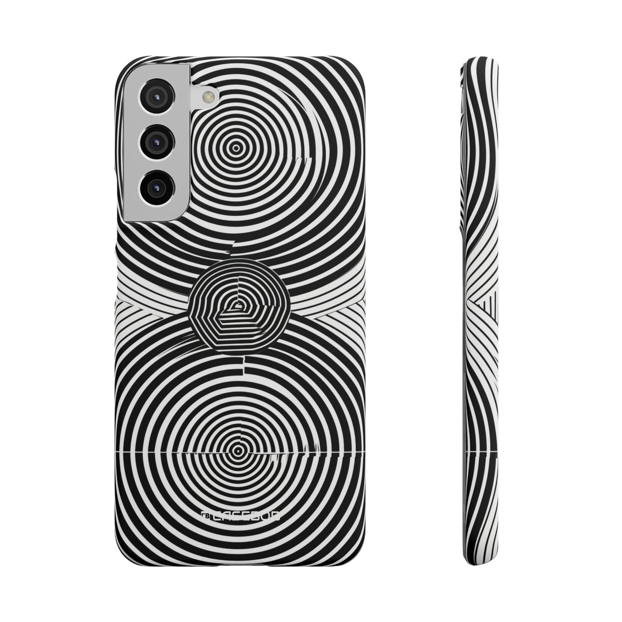 Hypnotische Geometrie | Schlanke Handyhülle für Samsung