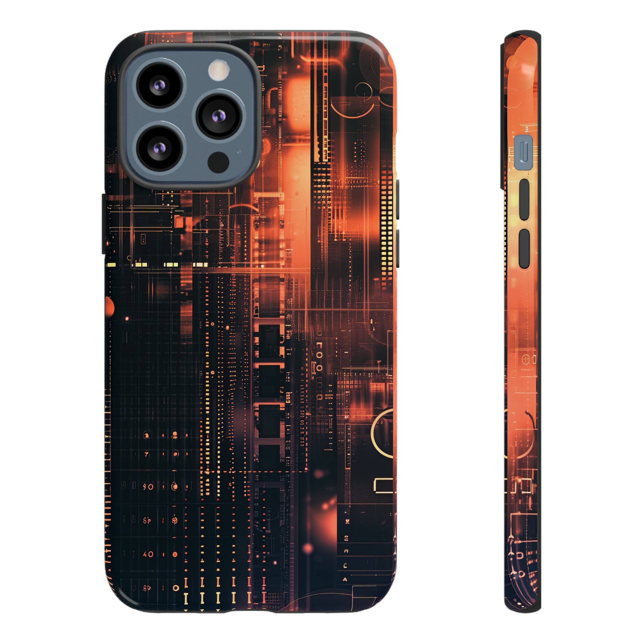 FuturTech Glare: Innovation Gradient - Protective Phone Case