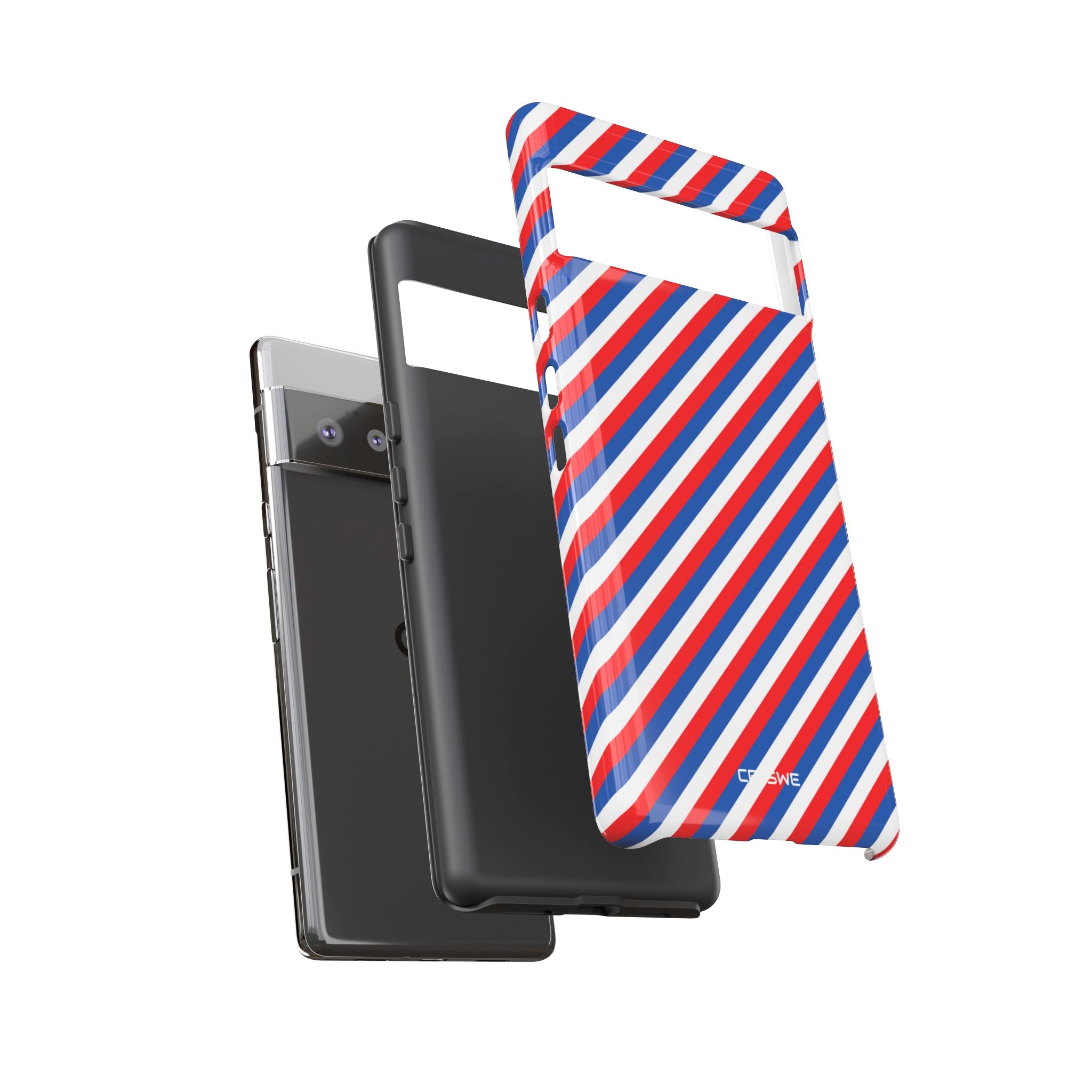 Striped Freedom Wave - Google Pixel Case
