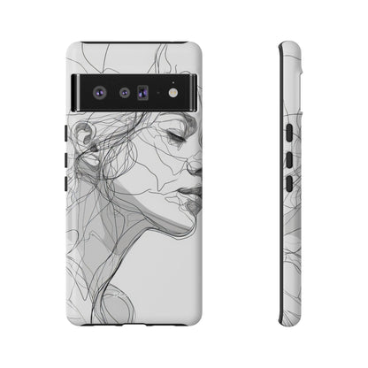 Ethereal Contours - Phone Case for Google Pixel