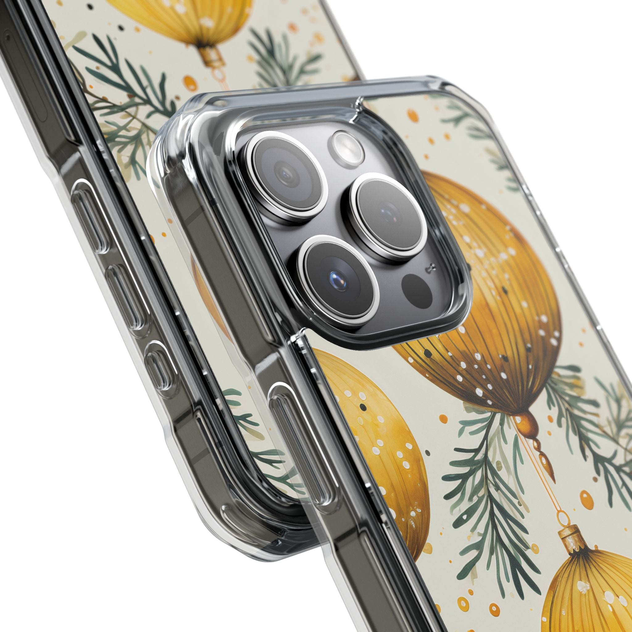 Golden Ornaments Shine iPhone Case - Impact