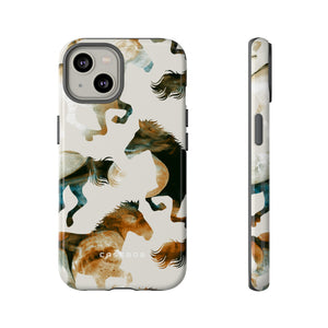 Tie Dye Horses - Protective Phone Case