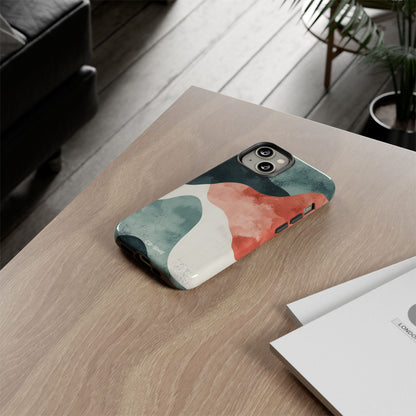 Fluid Shapes Emerge - iPhone Case