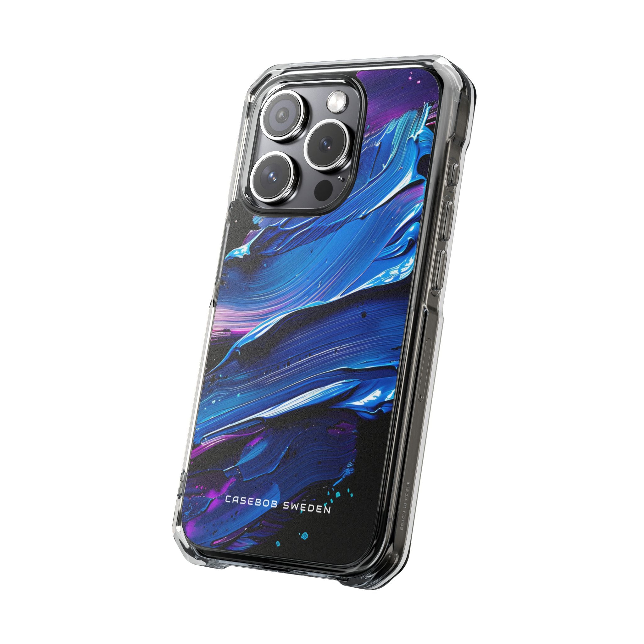 Ethereal Energy Flow iPhone 15 - Clear Impact Phone Case