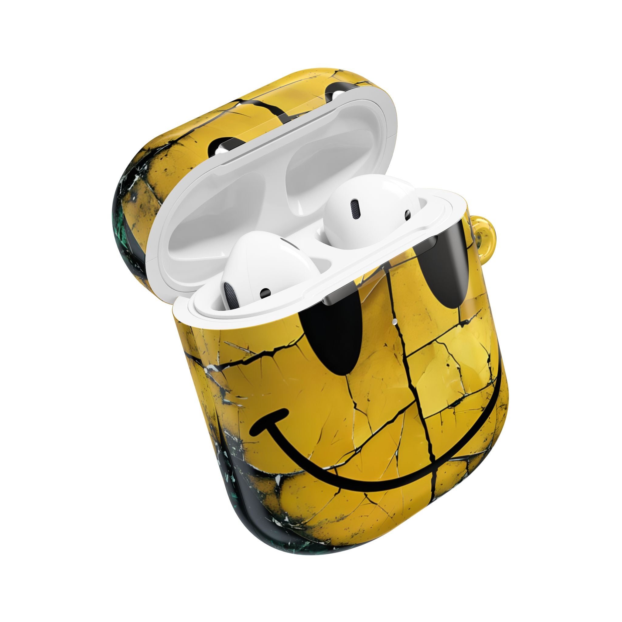 Cracked Smiley - AirPods Case