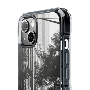 Urban Serenity - Phone Case for iPhone (Clear Impact - Magnetic)