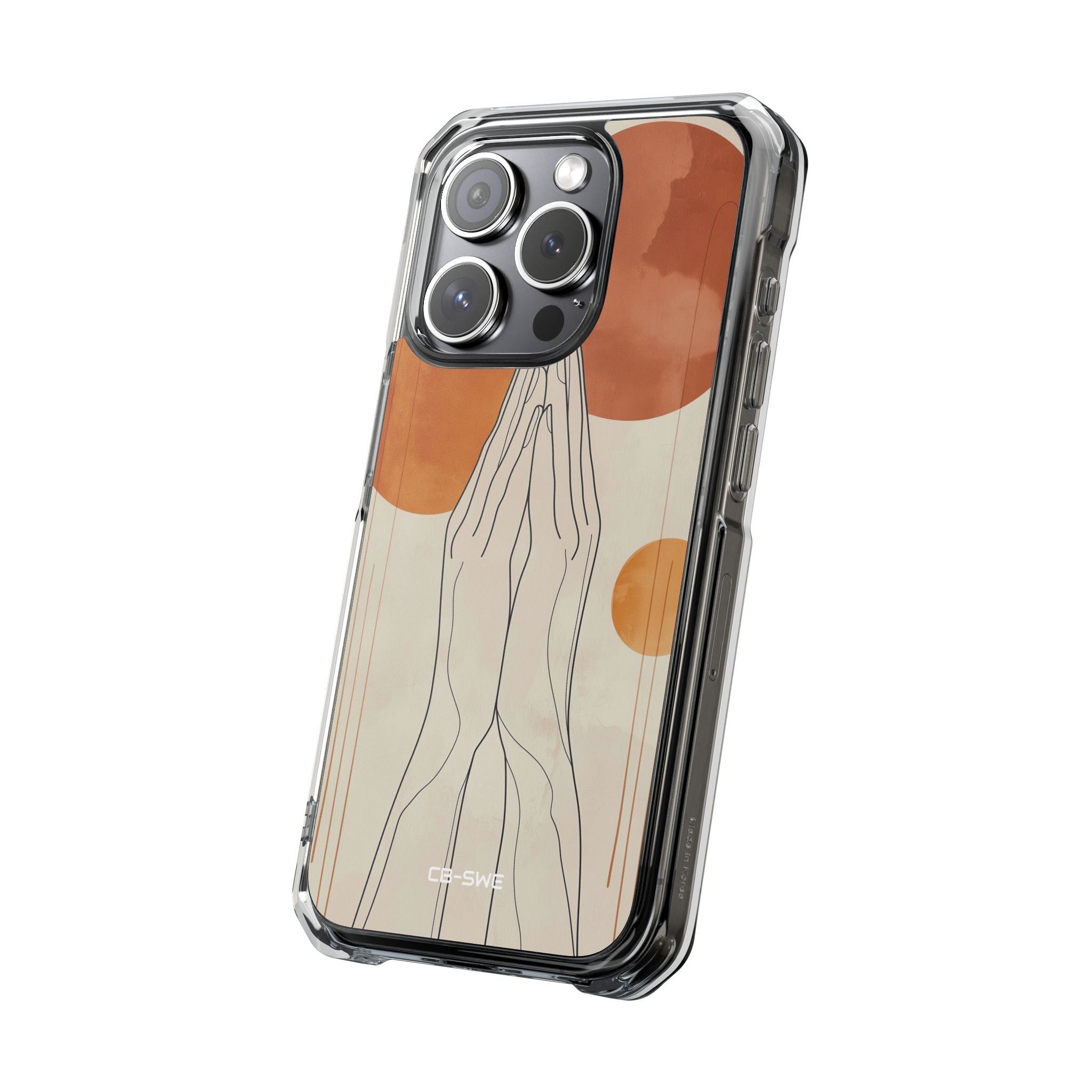 Prayers Encircle Hands iPhone Case - Impact