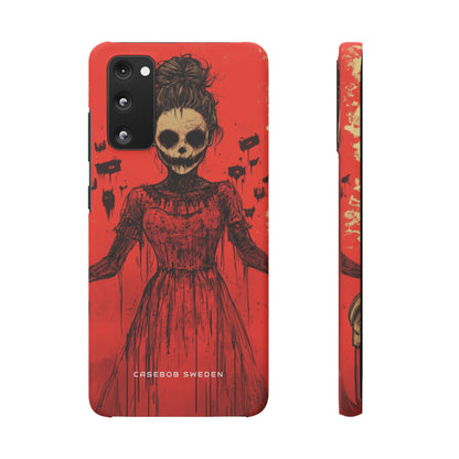 Haunting Scarlet Descent Samsung S20 - Slim Phone Case