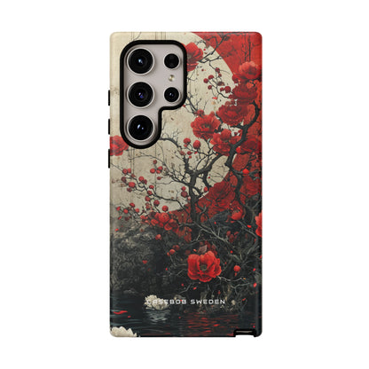 Zen Blossoms in Moonlight Samsung S24 - Tough Phone Case