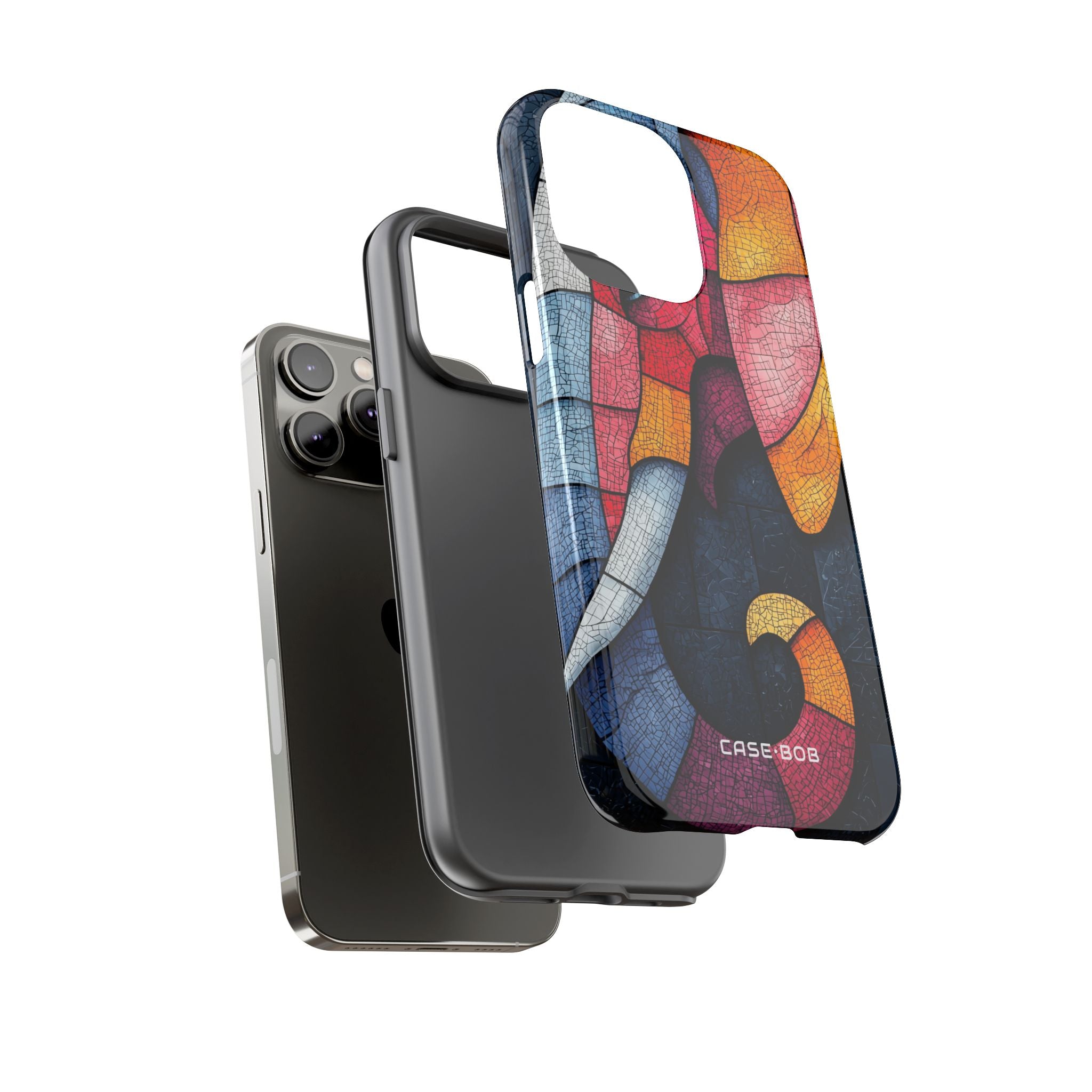 Elephant Mosaic iPhone 14 Pro Max Case - Tough