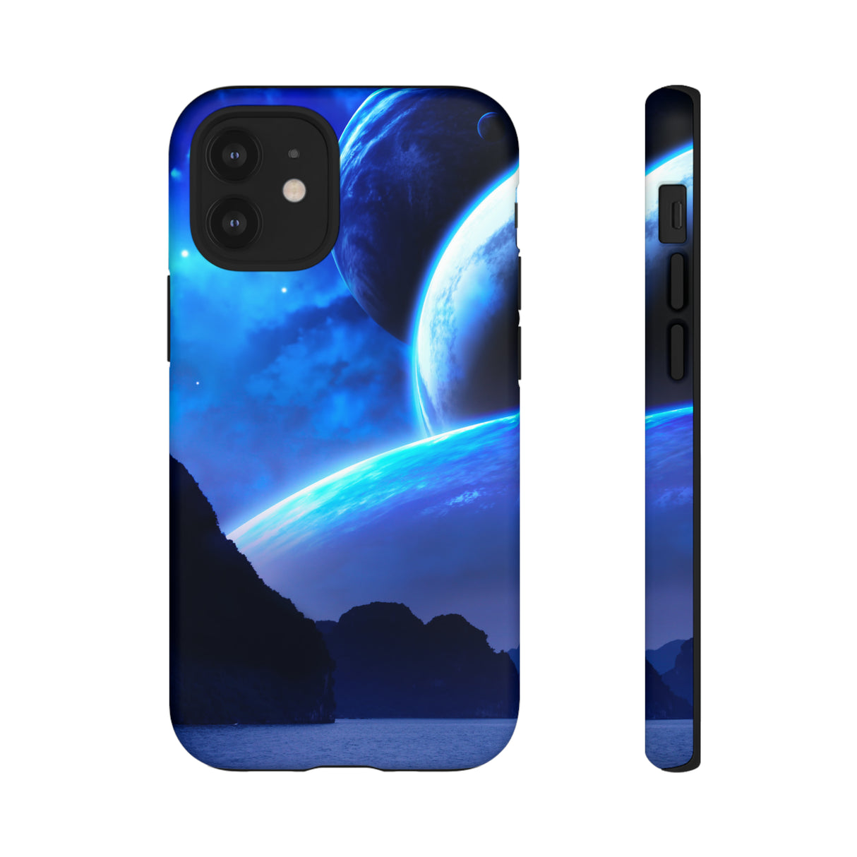 Fantasy Planet Nebula - Protective Phone Case