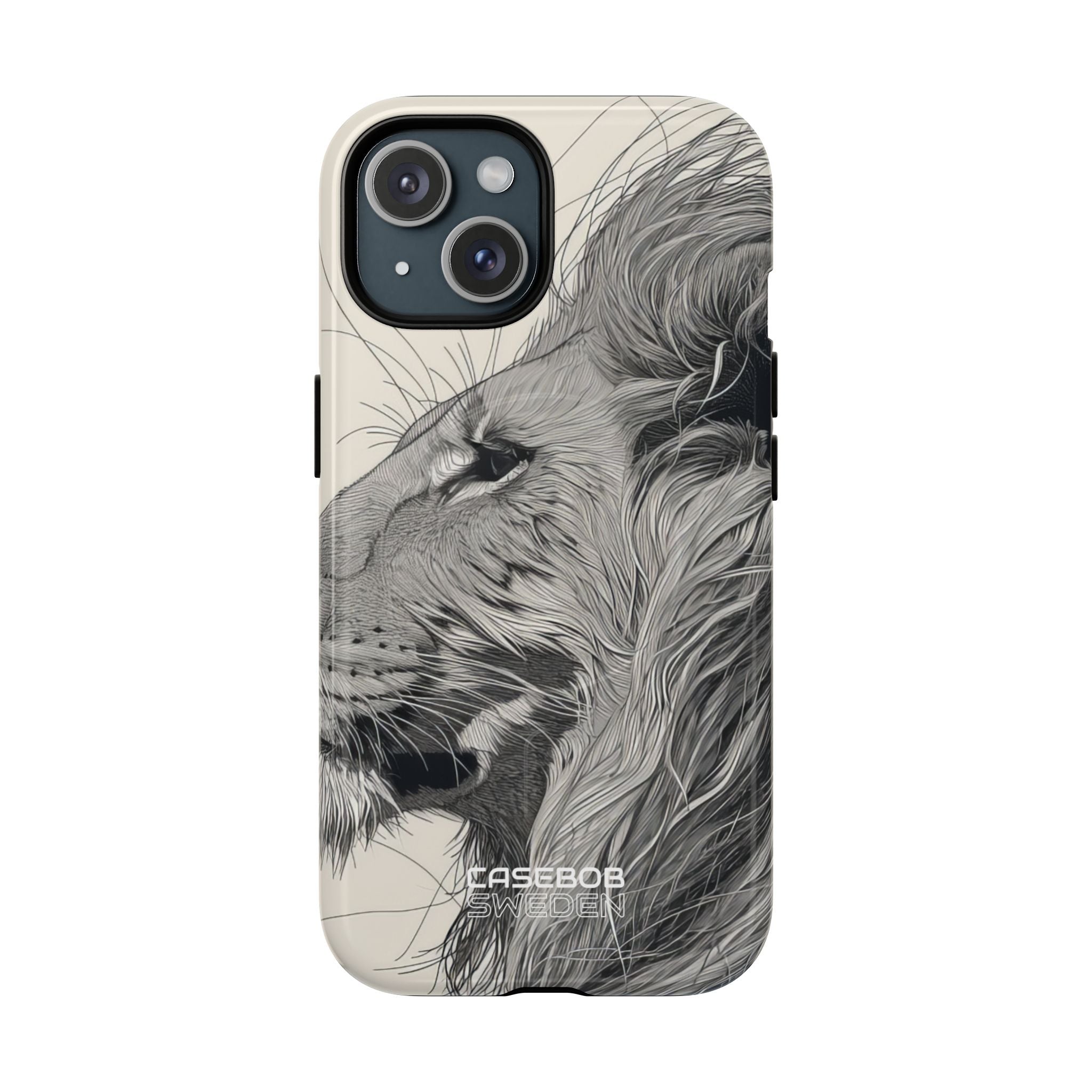 Majestic Lion Profile iPhone 15 – Robust+