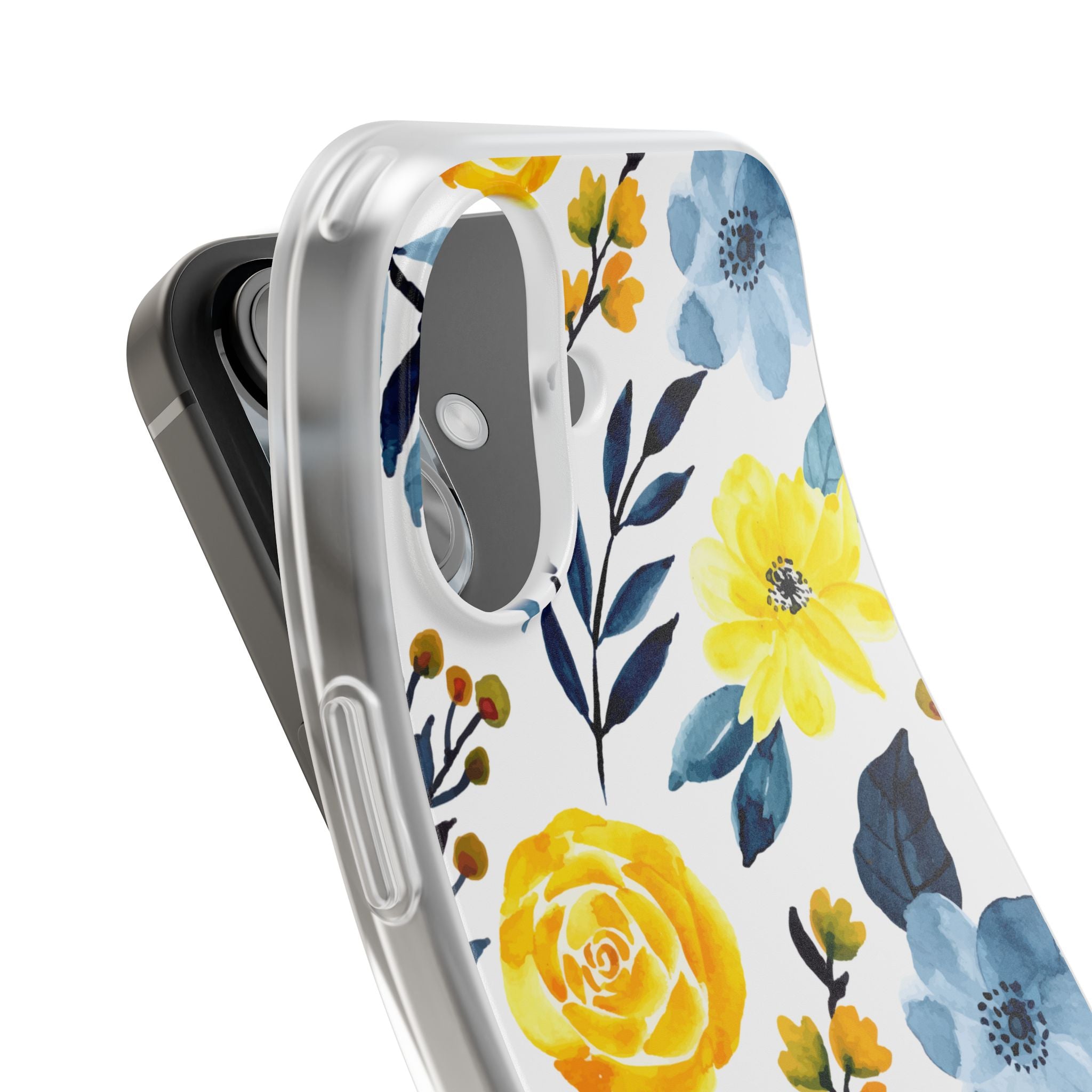 Golden Bloom iPhone 16 Case - Soft