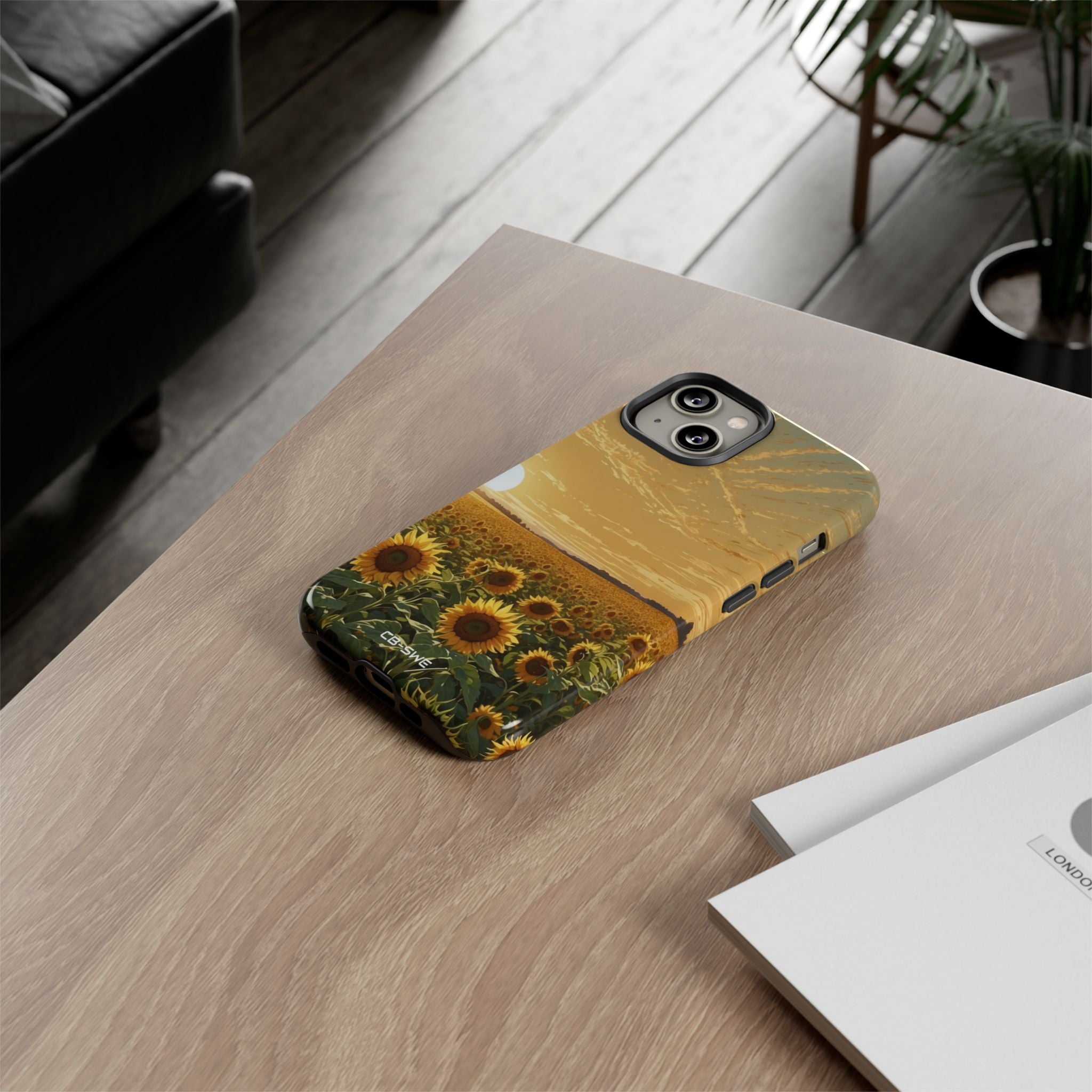 Sunflowers Embrace Light - iPhone Case