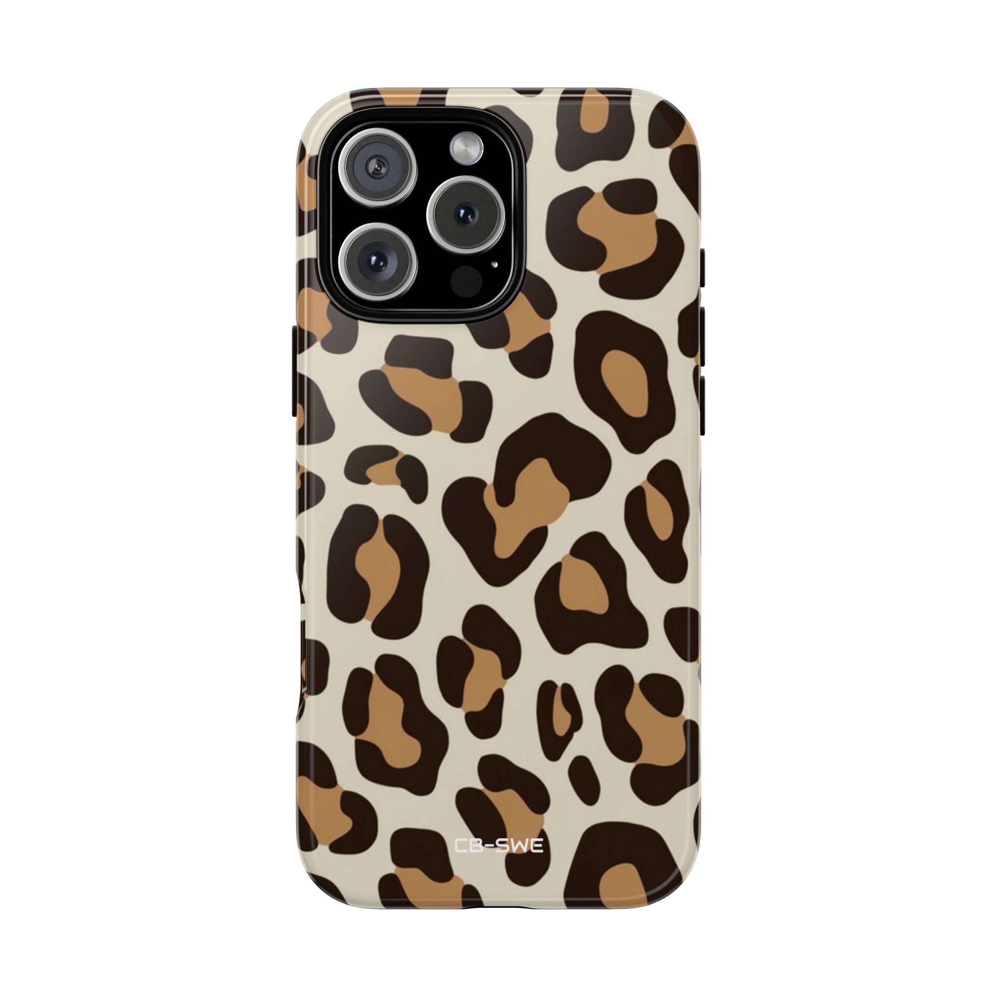 Leopard Print Elegance - iPhone Case
