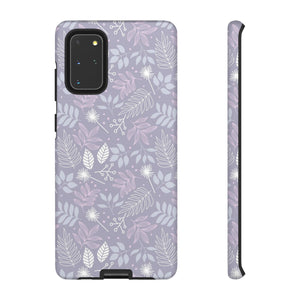 Purple Mona Leaf - Protective Phone Case